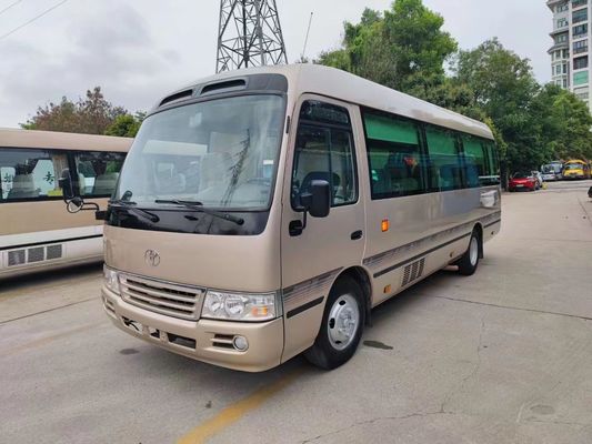 chất lượng  23 Seats Used Coaster Bus with Sealing Window Manual Transmission nhà máy sản xuất