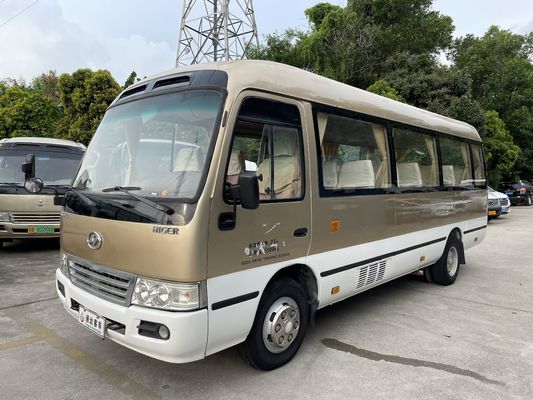 chất lượng  King Long Second Hand Mini Bus 23 Seats Coaster Model Left Hand Drive nhà máy sản xuất