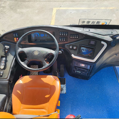 Guangtong xe buýt điện sử dụng 46 chỗ ngồi xe buýt du lịch sử dụng sản xuất vào tháng 12 năm 2017