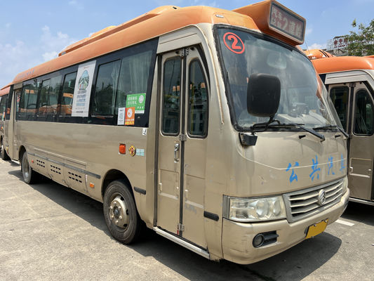 Golden Dragon 8m xe buýt thành phố sử dụng điện 25 chỗ ngồi cho giao thông công cộng