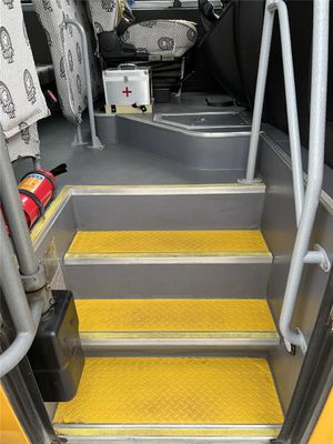 46 Chỗ Ngồi Xe Buýt Trường Học Sửa Chữa Màu Vàng Hộp Số Sàn