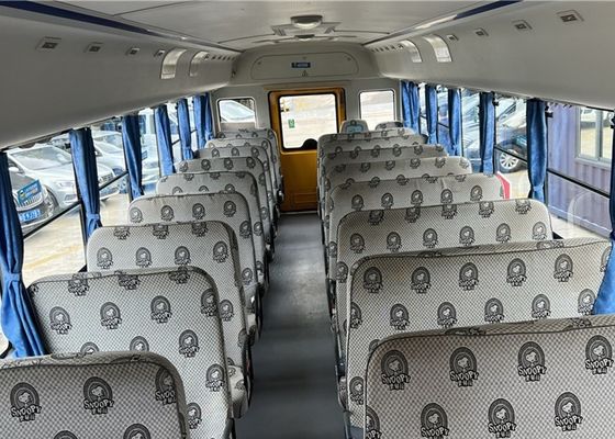 YuTong 46 chỗ ngồi xe buýt trường học được cải tạo màu vàng hộp số thủ công