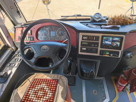 34 chỗ ngồi YuTong xe buýt trường học cũ nhiên liệu diesel với động cơ V6