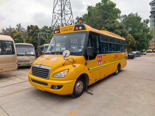 Dongfeng 42 chỗ ngồi xe buýt trường học nghỉ hưu nhiên liệu diesel với động cơ Euro 4