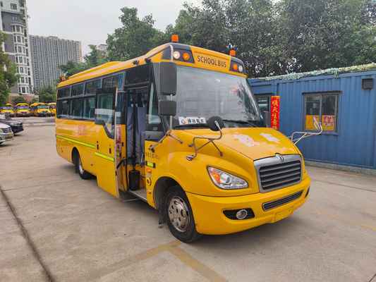 Dongfeng 42 chỗ ngồi xe buýt trường học nghỉ hưu nhiên liệu diesel với động cơ Euro 4