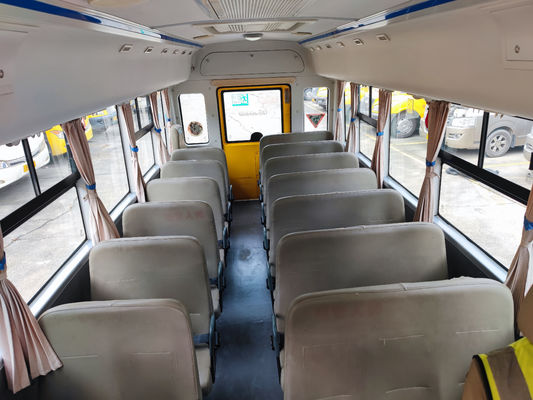 Xe hơi diesel tay hai trường Van 36 chỗ ngồi sử dụng Yutong xe buýt LHD Định vị lái