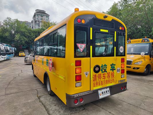 Xe hơi diesel tay hai trường Van 36 chỗ ngồi sử dụng Yutong xe buýt LHD Định vị lái