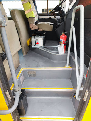 Xe hơi diesel tay hai trường Van 36 chỗ ngồi sử dụng Yutong xe buýt LHD Định vị lái