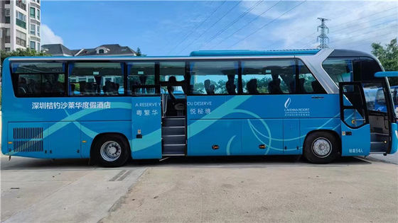 25 chỗ ngồi -59 chỗ ngồi sử dụng xe buýt Yutong với hộp số bằng tay