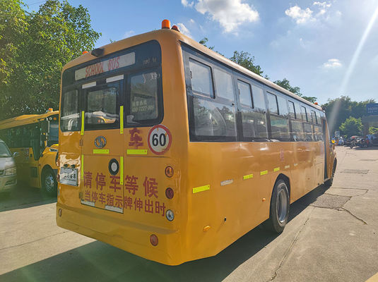 Xe buýt trường học cũ của nhà SHAOLIN 56 chỗ ngồi LHD Định vị lái với hộp số tay