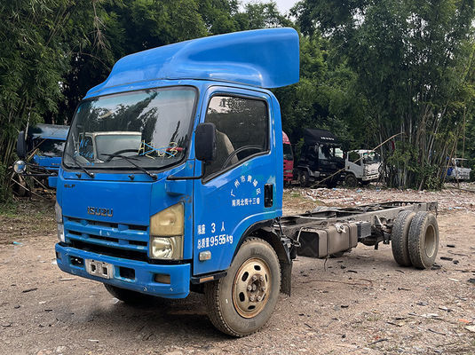 4x2 Hàng hóa xe tải hạng trung sử dụng 5 tấn LHD xe tải Isuzu tay hai