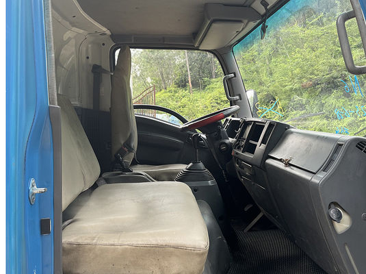 4x2 Hàng hóa xe tải hạng trung sử dụng 5 tấn LHD xe tải Isuzu tay hai