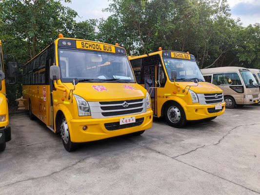 Changan 51 chỗ ngồi xe buýt trường học sử dụng 80km / h Tốc độ tối đa Tiêu chuẩn khí thải Euro 4
