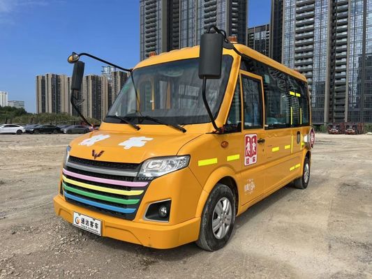 Wuling 19 chỗ ngồi xe buýt trường học sử dụng xăng nhiên liệu xe buýt trường học được cải tạo