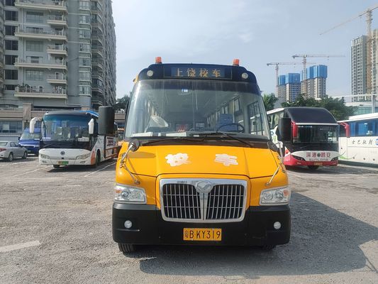 Shangrao 51 chỗ ngồi xe buýt trường cũ 80km / h Tốc độ tối đa Tiêu chuẩn khí thải Euro 4