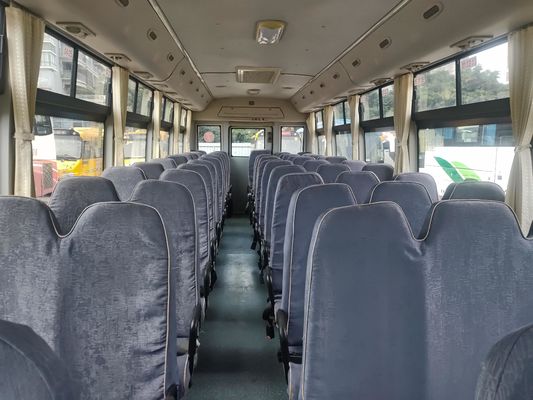 Shang Rao tay thứ hai 52 chỗ ngồi xe buýt LHD Định vị lái Diesel Xe buýt trường học trước sở hữu
