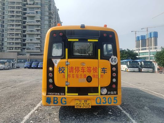 Xe buýt King Long 32 chỗ ngồi xe buýt trường học cũ màu vàng loại nhiên liệu diesel