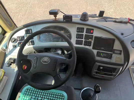 Xe buýt Yutong sử dụng lâu dài 47 chỗ ngồi LHD Xe buýt du lịch tay hai với 2 cửa