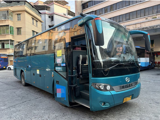 2017 Xe buýt Higer cũ chạy bằng dầu diesel Xe buýt 40 chỗ ngồi cũ cho giao thông công cộng