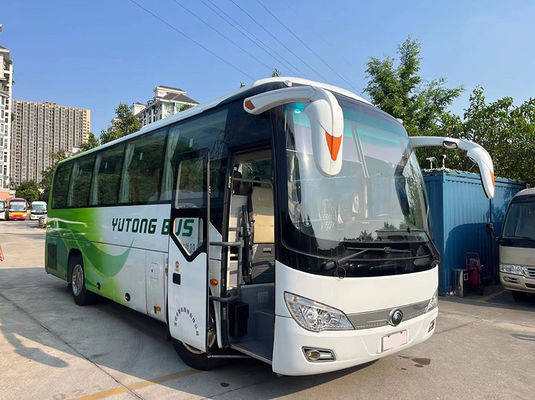 39 chỗ ngồi Xe buýt Yutong cũ Xe buýt tham quan lớn với động cơ diesel