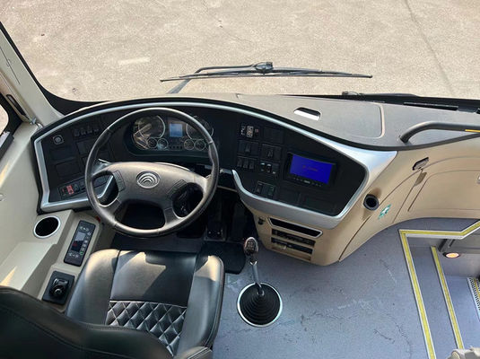 39 chỗ ngồi Xe buýt Yutong cũ Xe buýt tham quan lớn với động cơ diesel