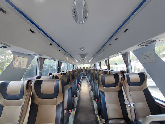 Xe buýt Yutong màu hồng cao cấp Euro 5 LHD xe buýt chạy bằng dầu diesel