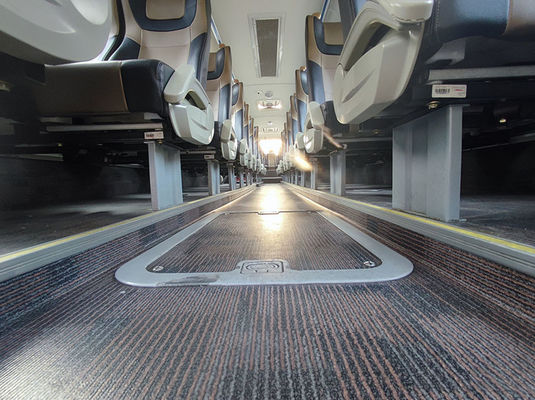 Xe buýt đã qua sử dụng màu hồng sang trọng Euro 5 LHD Xe buýt đưa đón diesel đã qua sử dụng để bán