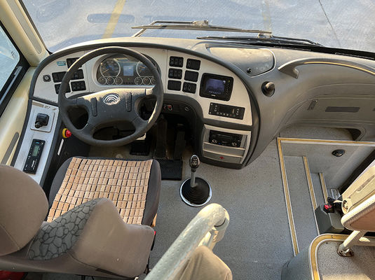 Xe buýt đã qua sử dụng màu xanh lam 51 chỗ ngồi Tiêu chuẩn khí thải Euro 4