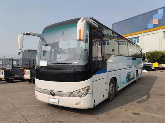 Euro 5 Xe buýt xe buýt 46 chỗ ngồi truyền động tay Xe buýt tay thứ hai với 2 cửa