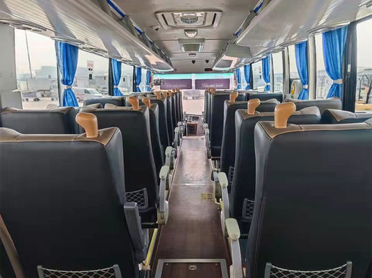 Euro 5 Xe buýt xe buýt 46 chỗ ngồi truyền động tay Xe buýt tay thứ hai với 2 cửa