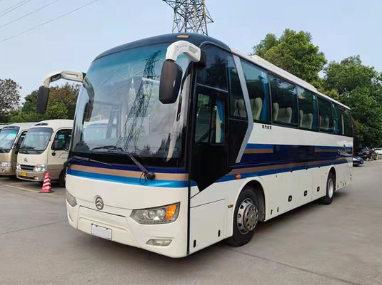 2 cửa sử dụng lái tay trái Xe buýt chạy bằng diesel 47 chỗ ngồi Xe buýt chở khách sử dụng
