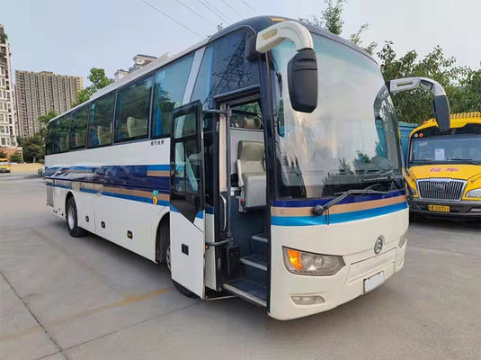 2 cửa sử dụng lái tay trái Xe buýt chạy bằng diesel 47 chỗ ngồi Xe buýt chở khách sử dụng
