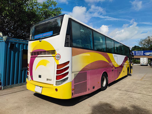 Chuỗi truyền tay xe buýt sang trọng sử dụng 100km / h Max Speed Diesel Fuel Servo 49 chỗ ngồi