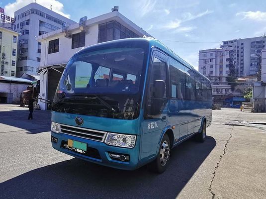 LHD Yutong xe buýt sang trọng cũ 31 chỗ ngồi với hộp số tự động