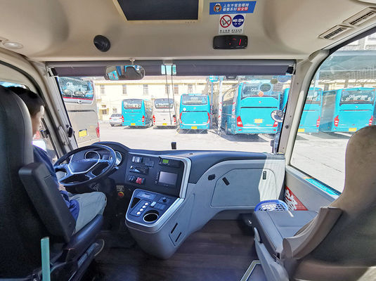 LHD Yutong xe buýt sang trọng cũ 31 chỗ ngồi với hộp số tự động