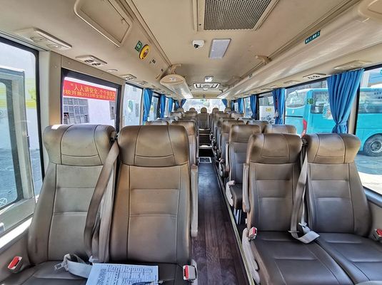 LHD Yutong xe buýt sang trọng cũ 31 chỗ ngồi với hộp số tự động