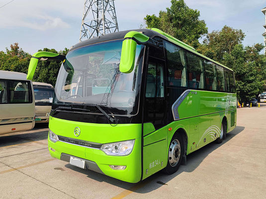 Golden Dragon xe buýt du lịch sử dụng 34 chỗ ngồi nhiên liệu diesel Tiêu chuẩn khí thải Euro 4