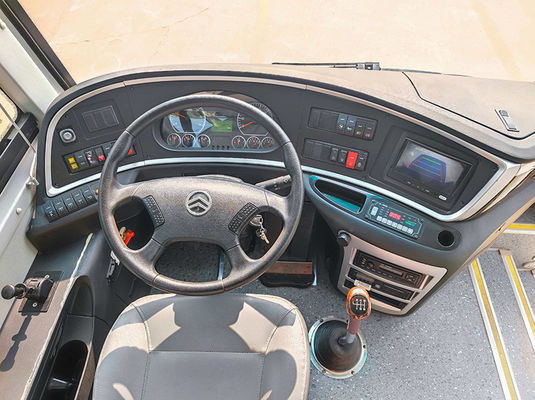 Golden Dragon xe buýt du lịch sử dụng 34 chỗ ngồi nhiên liệu diesel Tiêu chuẩn khí thải Euro 4