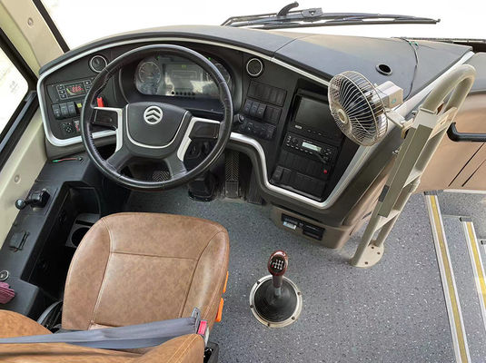 Golden Dragon xe buýt du lịch sử dụng 48 chỗ ngồi lái tay trái Diesel xe buýt đi lại tay hai