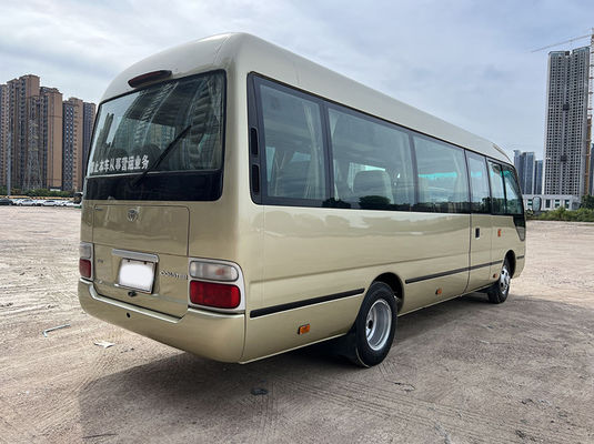 ISO xe buýt sử dụng 20 hành khách, chuyển động bằng tay Toyota Coaster xe buýt sử dụng