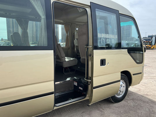 ISO xe buýt sử dụng 20 hành khách, chuyển động bằng tay Toyota Coaster xe buýt sử dụng