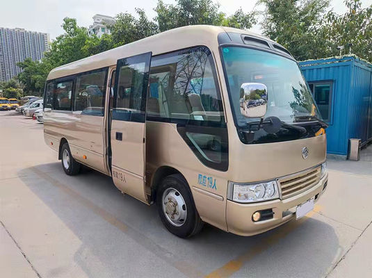 Golden Dragon xe tải LHD sử dụng Diesel AC sử dụng xe buýt nhỏ 19 chỗ ngồi