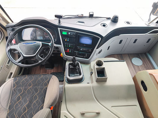Xe buýt thành phố sử dụng Euro 5 LHD 19 chỗ ngồi Xe buýt công cộng sử dụng với hộp số thủ công