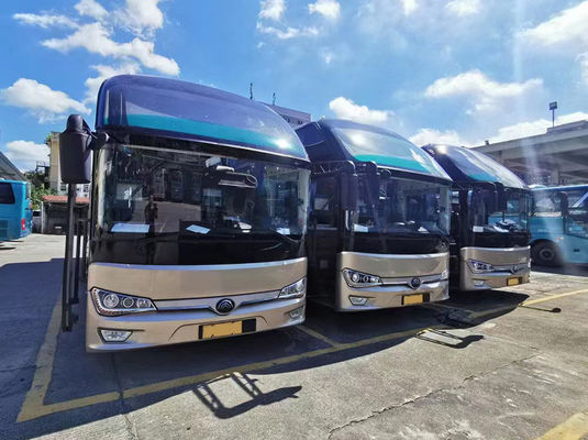 100km/h Xe buýt nhà thờ dùng 55 chỗ ngồi - 60 chỗ ngồi LHD Diesel Xe buýt vận chuyển dùng