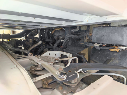 Đeo tay màu trắng xe tải vận tải trước sở hữu diesel Isuzu xe tải vận tải sử dụng hộp xe tải