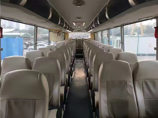 Xe buýt chở khách sử dụng động cơ Yucai 47 chỗ ngồi truyền động tay Xe buýt thành phố sử dụng
