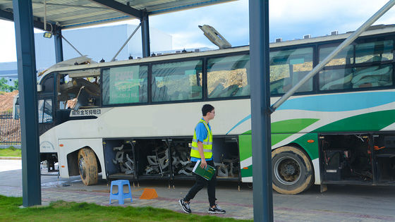 23 chỗ ngồi sử dụng xe buýt tàu điện ngầm với cửa sổ niêm phong hộp số thủ công