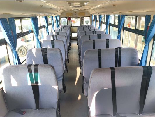 Xe buýt trường học màu vàng tự động 46 chỗ ngồi xe bán tải trường học cũ