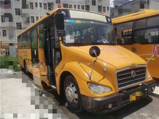 Xe buýt trường học màu vàng Dongfeng có điều hòa không khí