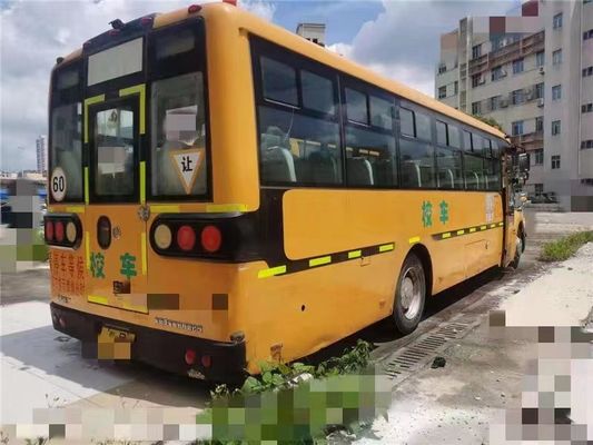 Xe buýt trường học màu vàng Dongfeng có điều hòa không khí
